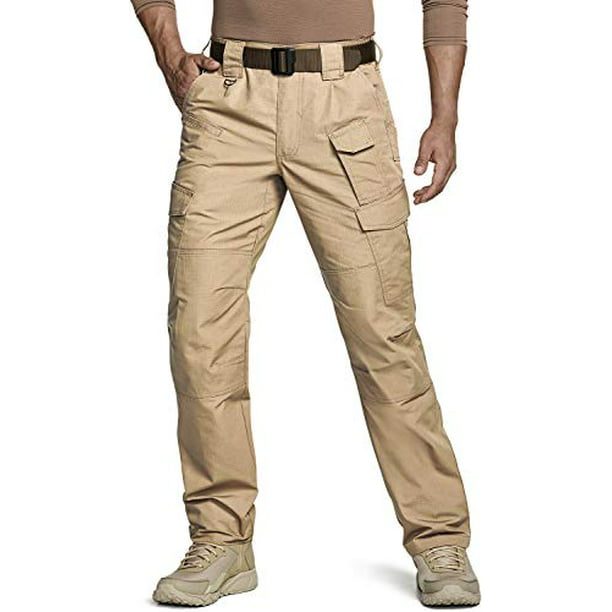 Lightweight EDC Hiking Work Pants CQR Men's Tactical Pants Outdoor Apparel Water Repellent Ripstop Cargo Pants 